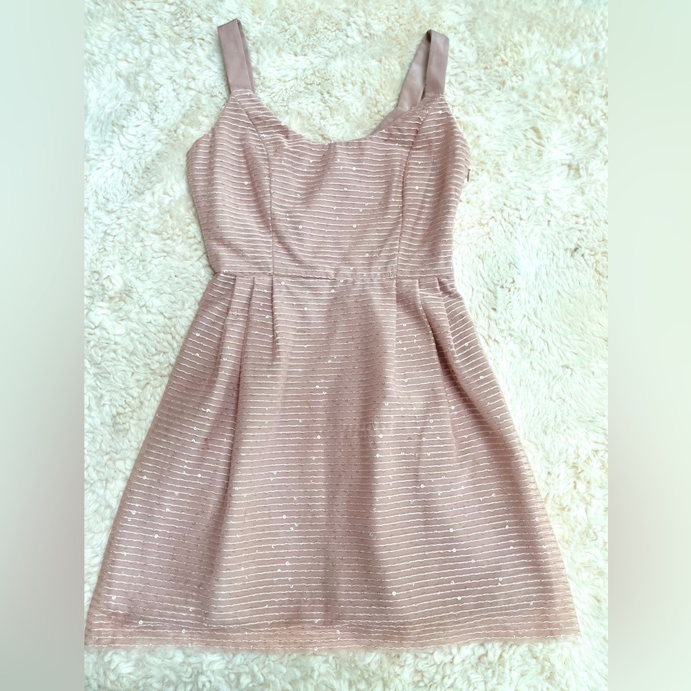 Sachin + Babi Blush Sequin Mini Dress - Picture 9 of 12